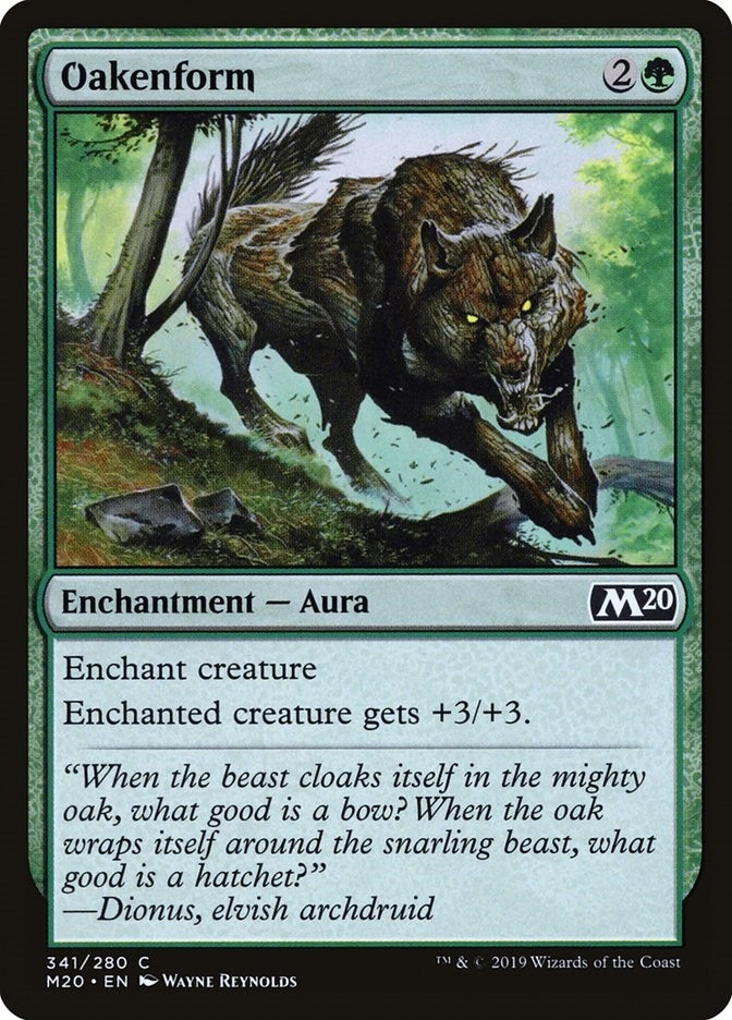 Image for Oakenform (Core Set 2020) (341) - Magic: The Gathering