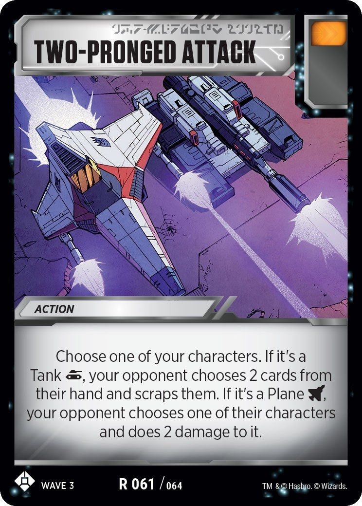 Image for Two-Pronged Attack (War for Cybertron: Siege I) (61) - Transformers TCG