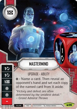Image for Mastermind (Card Only) (Spark of Hope) (36) - Star Wars: Destiny