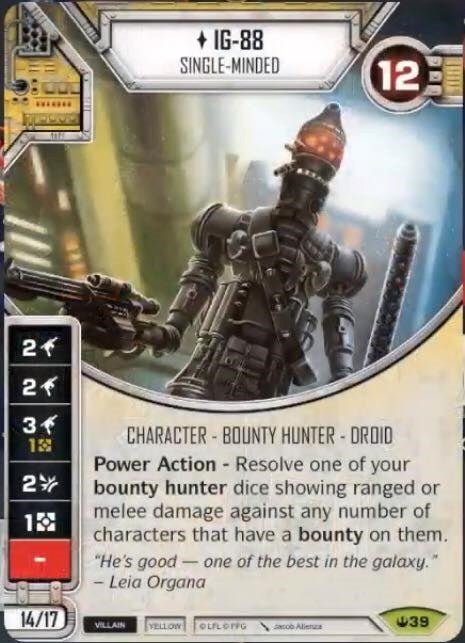 Image for IG-88 - Single-Minded (Spark of Hope) (39) - Star Wars: Destiny