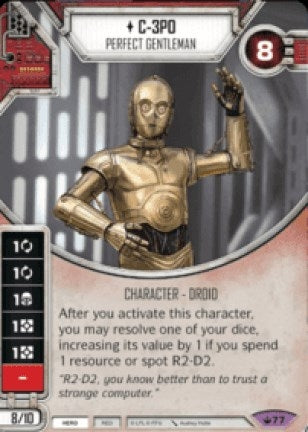 Image for C-3P0 - Perfect Gentleman (Spark of Hope) (77) - Star Wars: Destiny