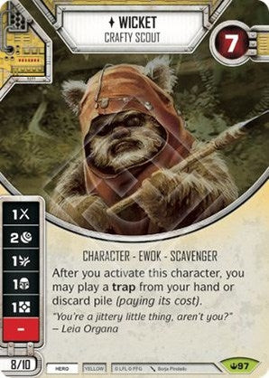 Image for Wicket - Crafty Scout (Spark of Hope) (97) - Star Wars: Destiny