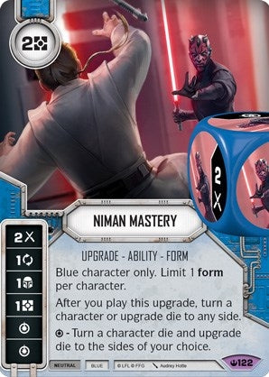 Image for Niman Mastery (Card Only) (Spark of Hope) (122) - Star Wars: Destiny