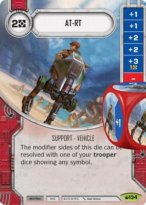 Image for AT-RT (Card Only) (Spark of Hope) (134) - Star Wars: Destiny