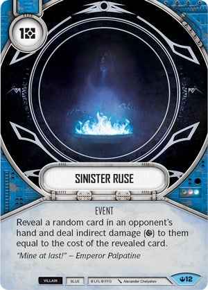 Image for Sinister Ruse (Spark of Hope) (12) - Star Wars: Destiny
