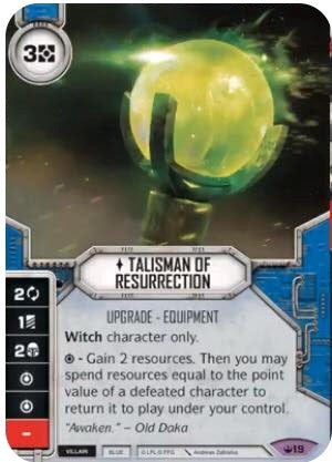 Image for Talisman Of Resurrection (Spark of Hope) (19) - Star Wars: Destiny