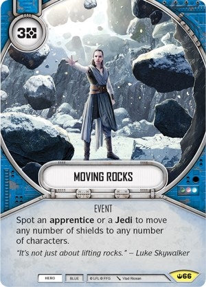 Image for Moving Rocks (Spark of Hope) (66) - Star Wars: Destiny