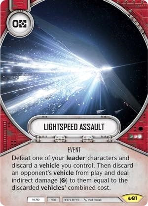 Image for Lightspeed Assault (Spark of Hope) (81) - Star Wars: Destiny