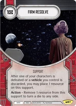 Image for Firm Resolve (Spark of Hope) (87) - Star Wars: Destiny