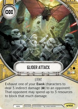 Image for Glider Attack (Spark of Hope) (102) - Star Wars: Destiny