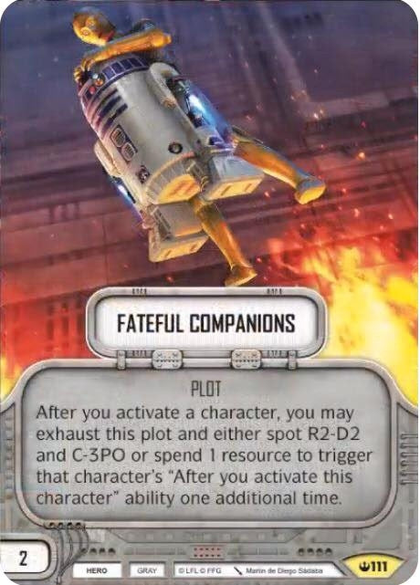 Image for Fateful Companions (Spark of Hope) (111) - Star Wars: Destiny