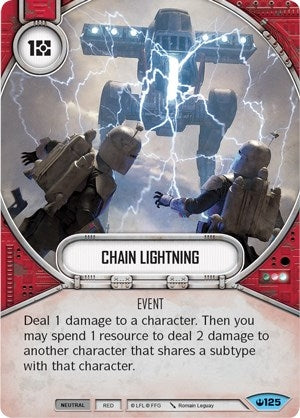 Image for Chain Lightning (Spark of Hope) (125) - Star Wars: Destiny