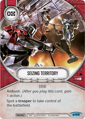 Image for Seizing Territory (Spark of Hope) (126) - Star Wars: Destiny