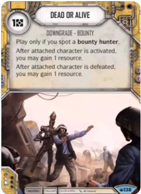 Image for Dead or Alive (Spark of Hope) (138) - Star Wars: Destiny