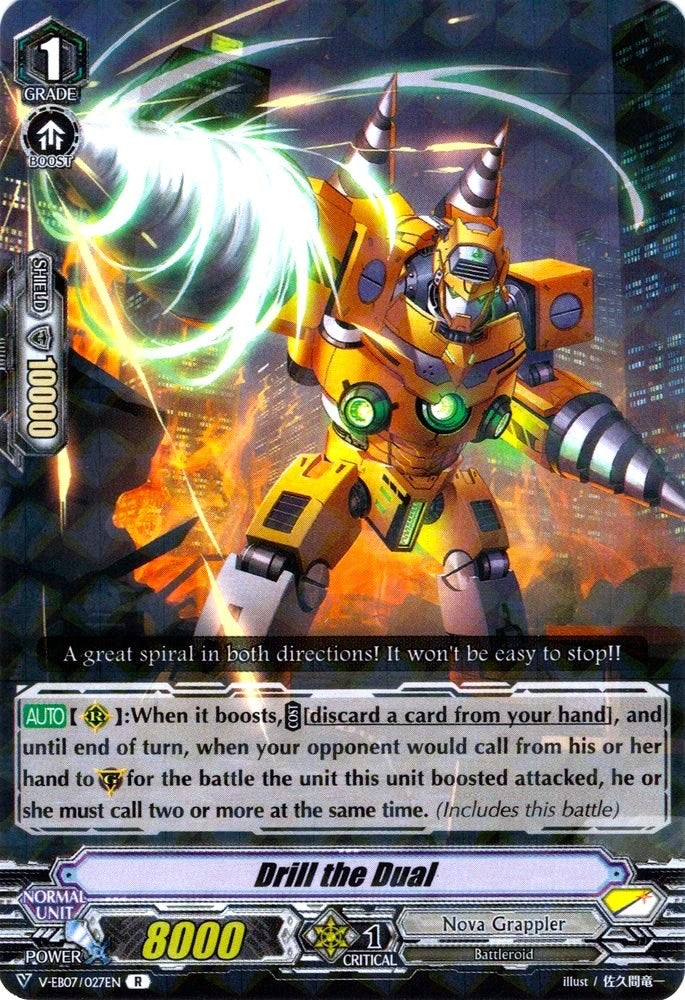 Image for Drill the Dual (V-EB07: The Heroic Evolution) (V-EB07/027EN) - Cardfight Vanguard