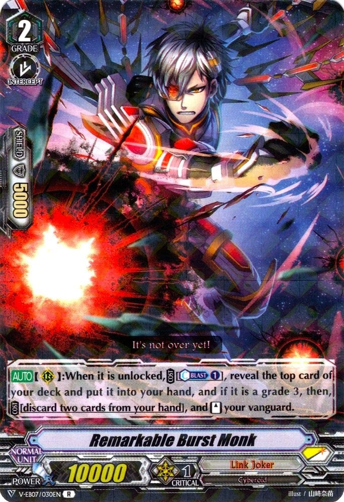 Image for Remarkable Burst Monk (V-EB07: The Heroic Evolution) (V-EB07/030EN) - Cardfight Vanguard