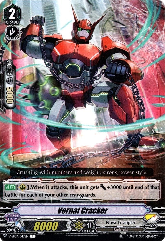 Image for Vernal Cracker (V-EB07: The Heroic Evolution) (V-EB07/047EN) - Cardfight Vanguard