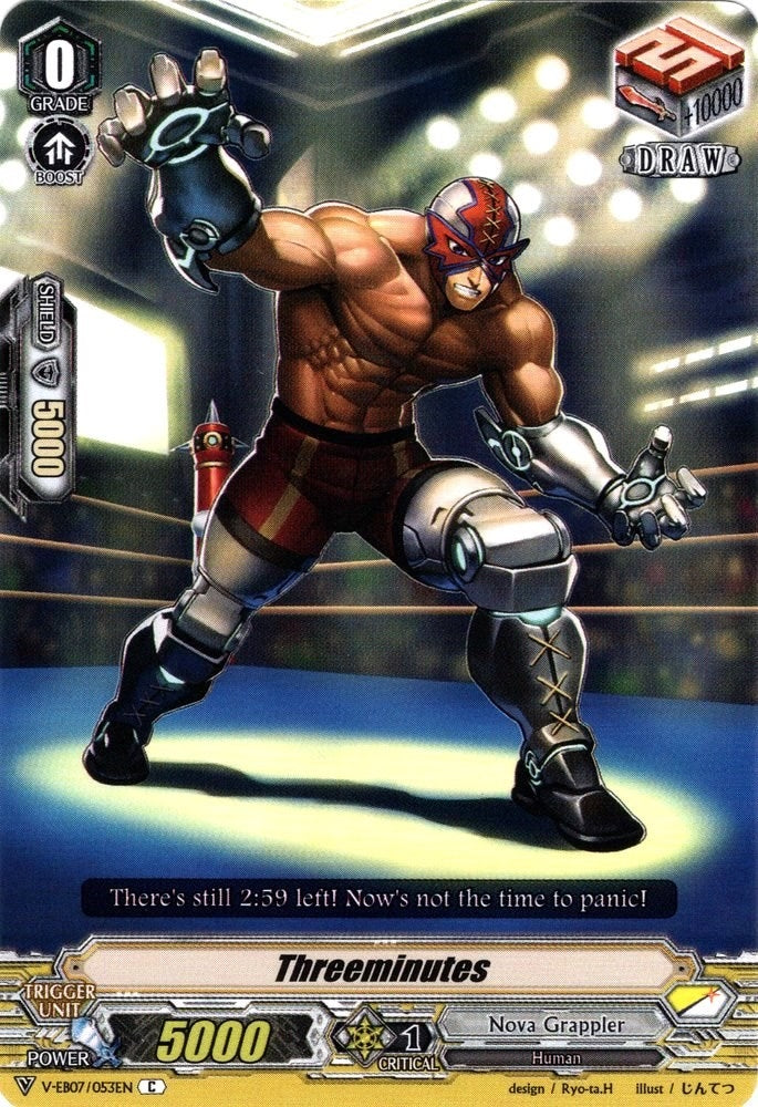 Image for Threeminutes (V-EB07: The Heroic Evolution) (V-EB07/053EN) - Cardfight Vanguard