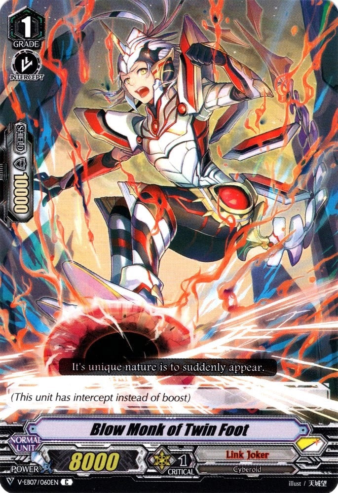 Image for Blow Monk of the Twin Foot (V-EB07: The Heroic Evolution) (V-EB07/060EN) - Cardfight Vanguard