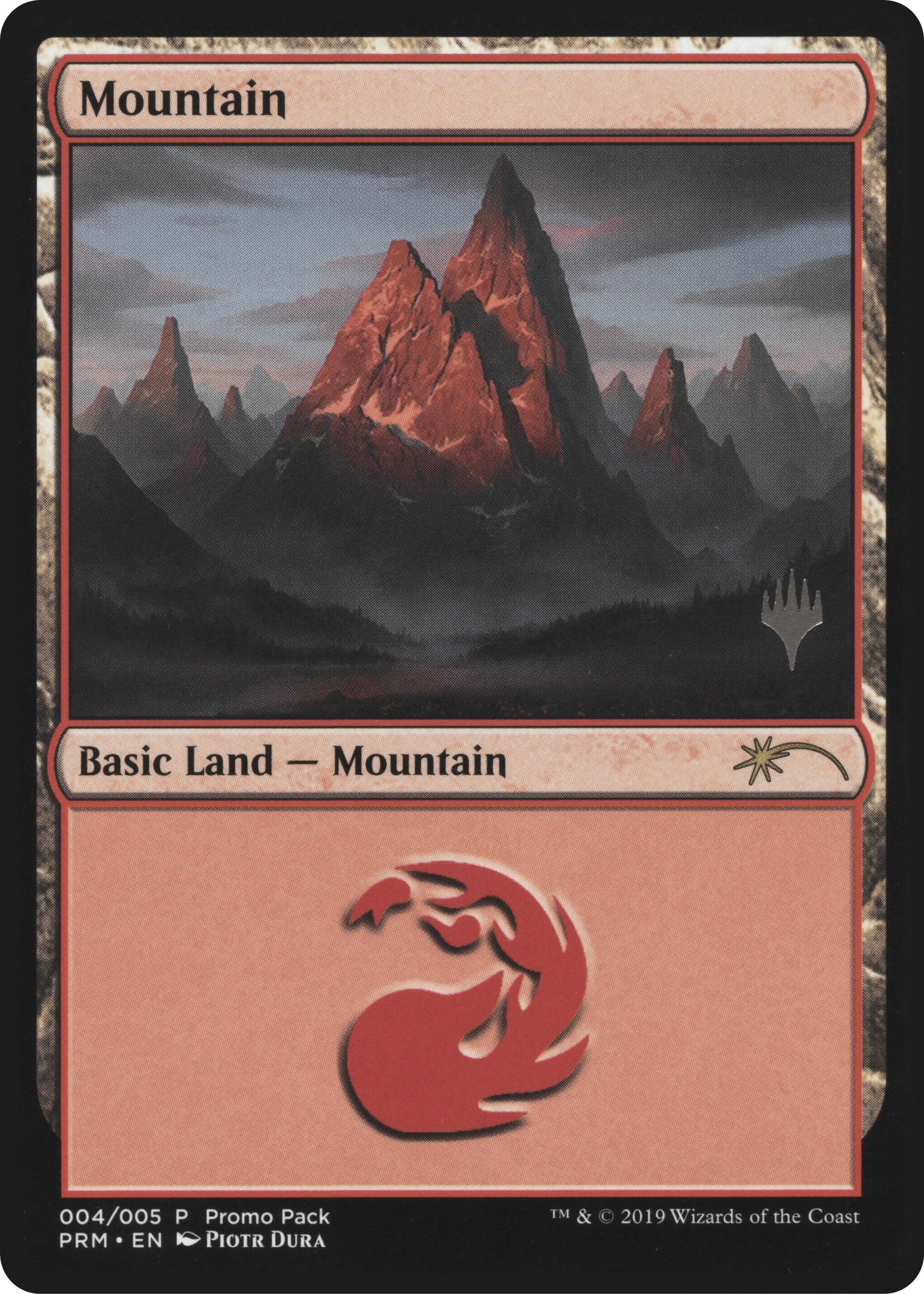 Image for Mountain (Promo Pack: Core Set 2020) (4) - Magic: The Gathering