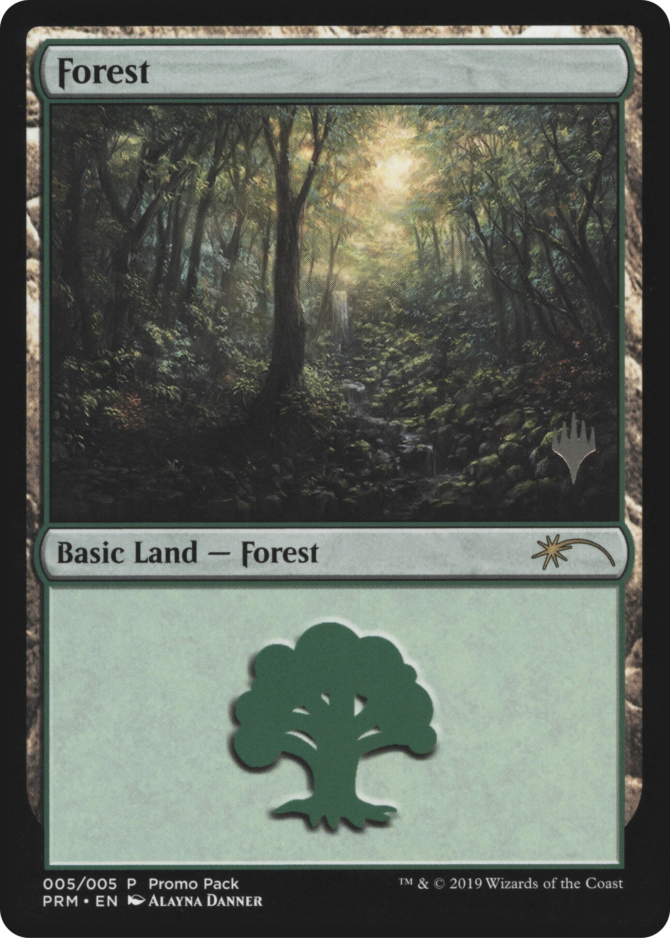 Image for Forest (Promo Pack: Core Set 2020) (5) - Magic: The Gathering