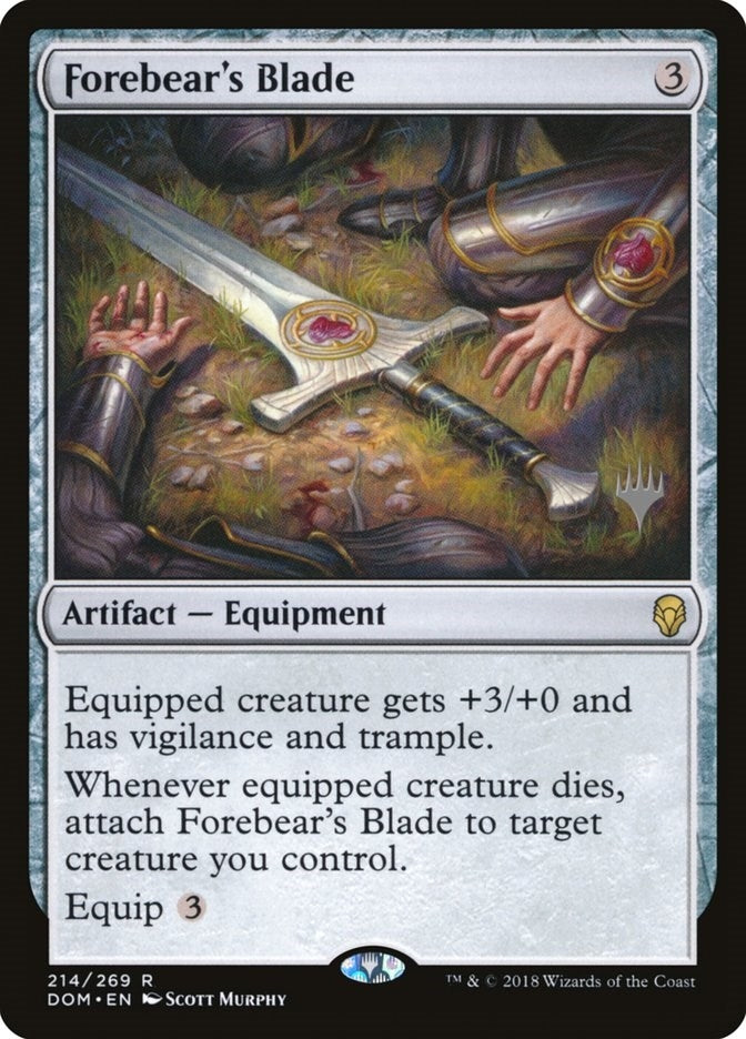 Image for Forebear's Blade (Promo Pack: Core Set 2020) (214) - Magic: The Gathering