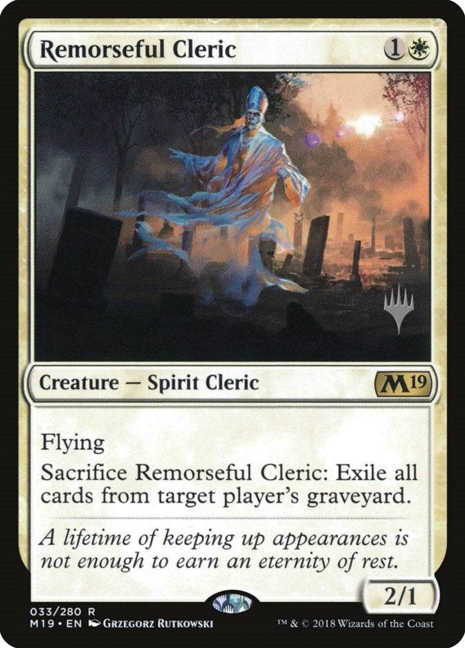 Image for Remorseful Cleric (Promo Pack: Core Set 2020) (33) - Magic: The Gathering