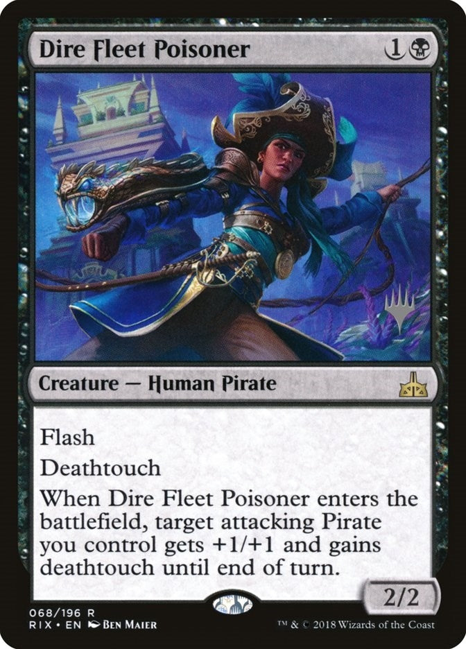 Image for Dire Fleet Poisoner (Promo Pack: Core Set 2020) (68) - Magic: The Gathering