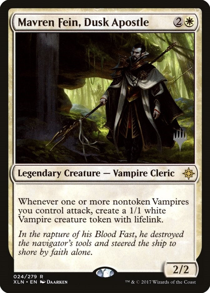 Image for Mavren Fein, Dusk Apostle (Promo Pack: Core Set 2020) (24) - Magic: The Gathering