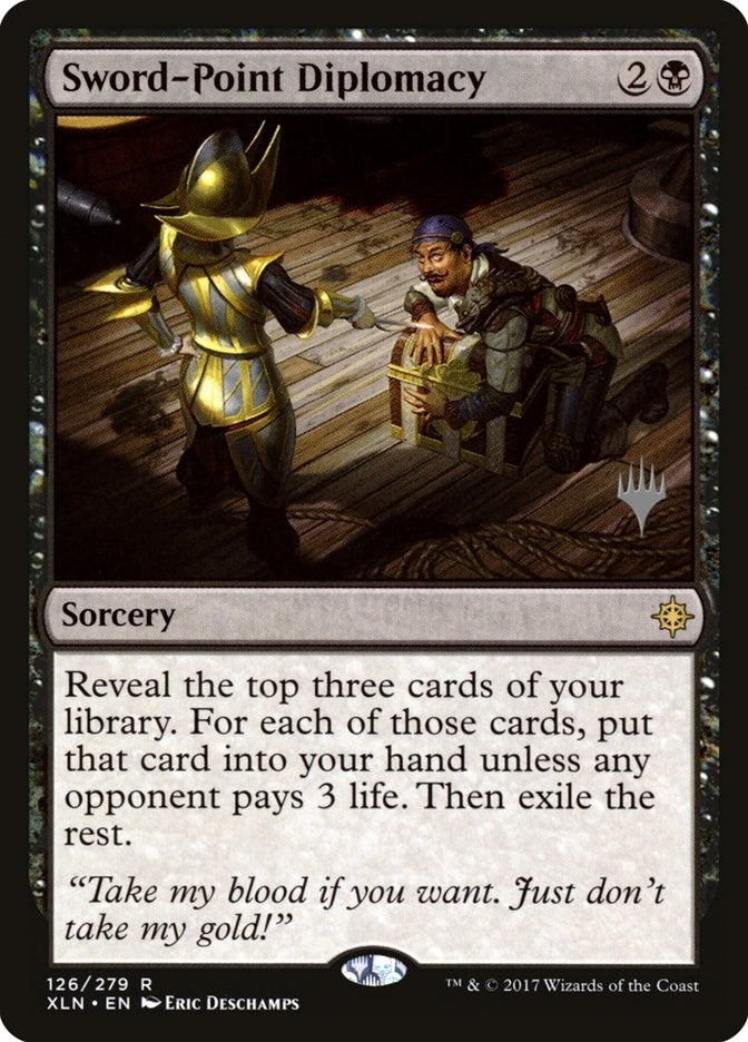 Image for Sword-Point Diplomacy (Promo Pack: Core Set 2020) (126) - Magic: The Gathering