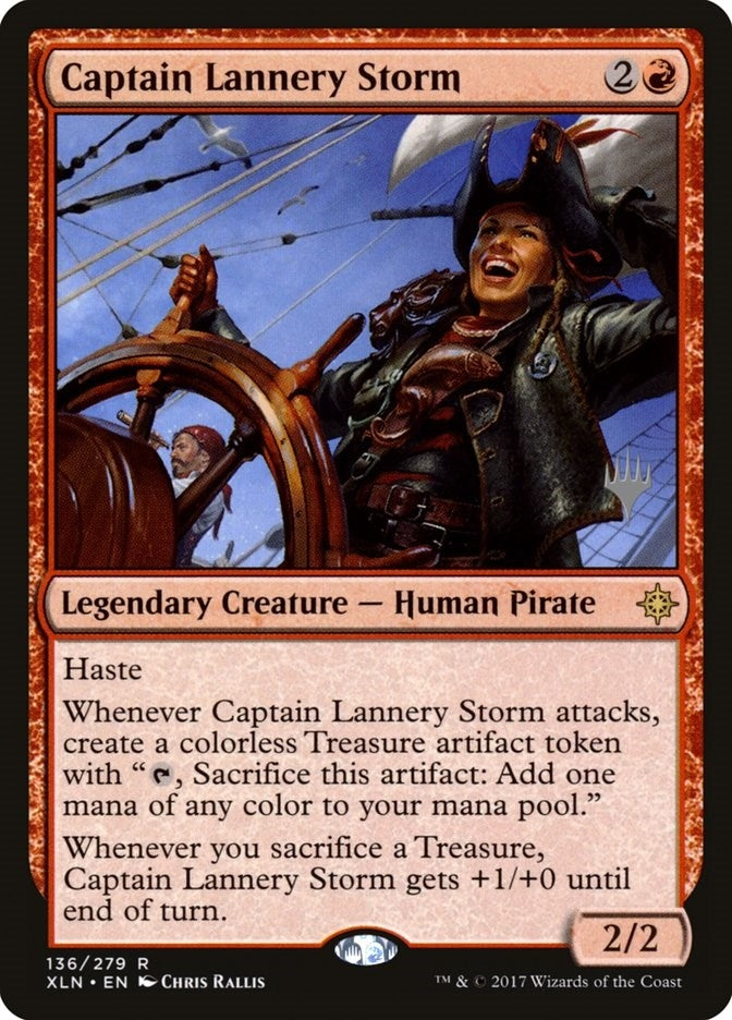 Image for Captain Lannery Storm (Promo Pack: Core Set 2020) (136) - Magic: The Gathering