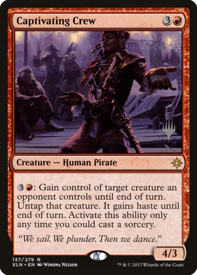 Image for Captivating Crew (Promo Pack: Core Set 2020) (137) - Magic: The Gathering
