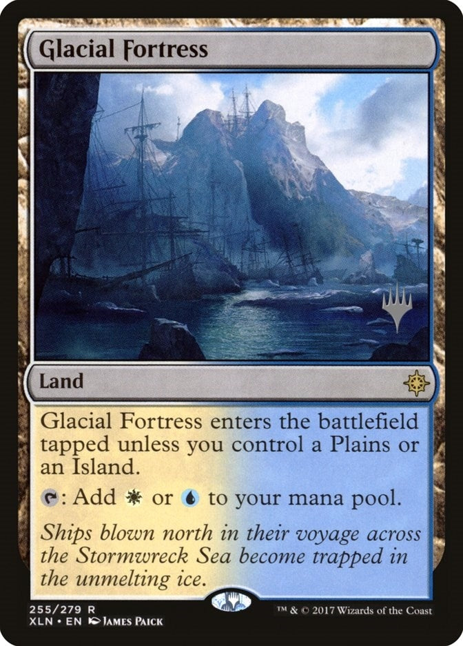 Image for Glacial Fortress (Promo Pack: Core Set 2020) (255) - Magic: The Gathering