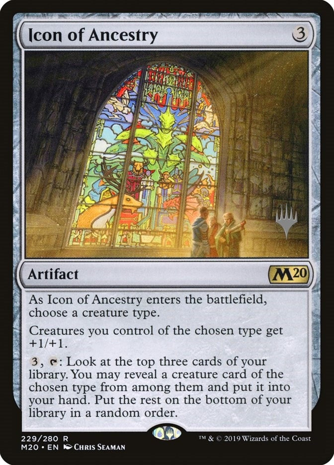Image for Icon of Ancestry (Promo Pack: Core Set 2020) (229) - Magic: The Gathering