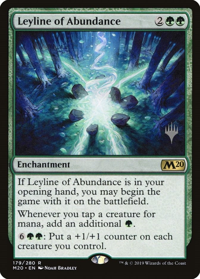 Image for Leyline of Abundance (Promo Pack: Core Set 2020) (179) - Magic: The Gathering