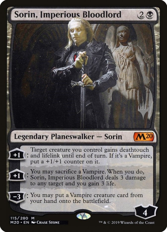 Image for Sorin, Imperious Bloodlord (Promo Pack: Core Set 2020) (115) - Magic: The Gathering