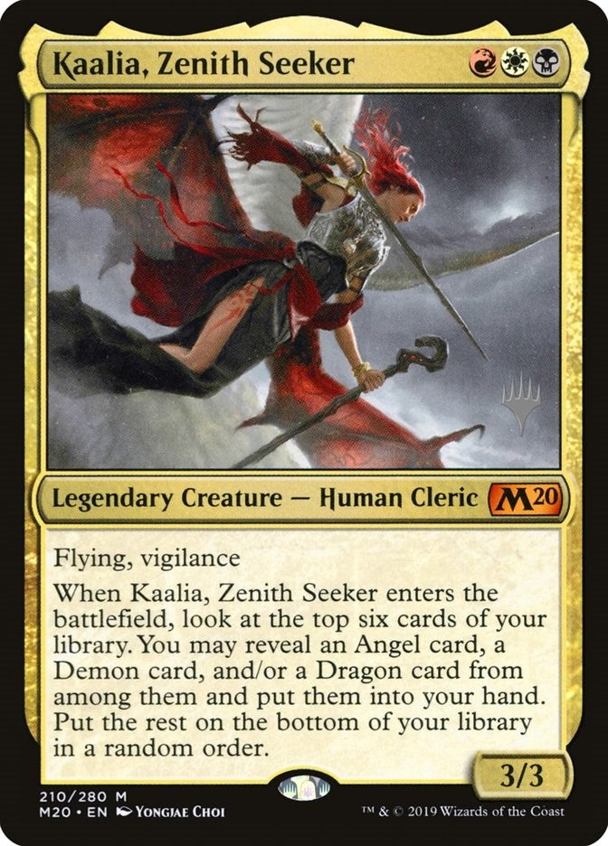 Image for Kaalia, Zenith Seeker (Promo Pack: Core Set 2020) (210) - Magic: The Gathering