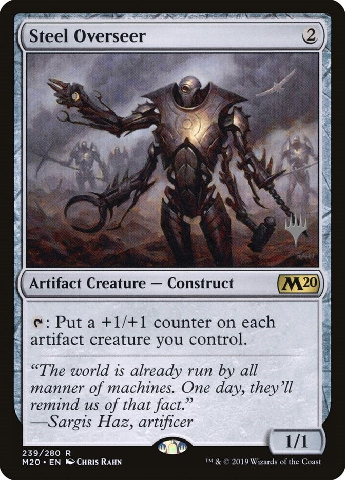 Image for Steel Overseer (Promo Pack: Core Set 2020) (239) - Magic: The Gathering