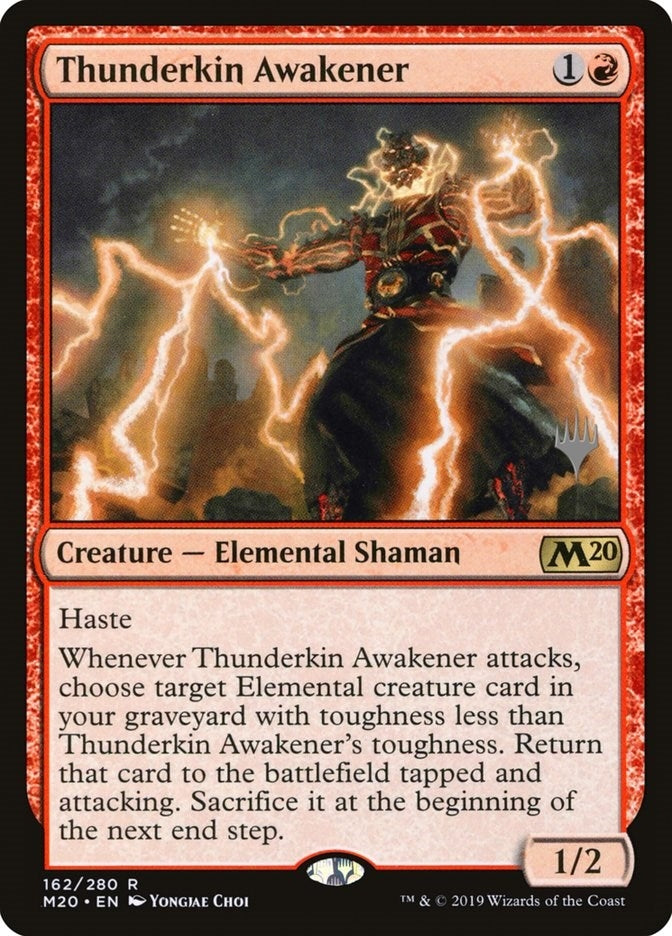 Image for Thunderkin Awakener (Promo Pack: Core Set 2020) (162) - Magic: The Gathering