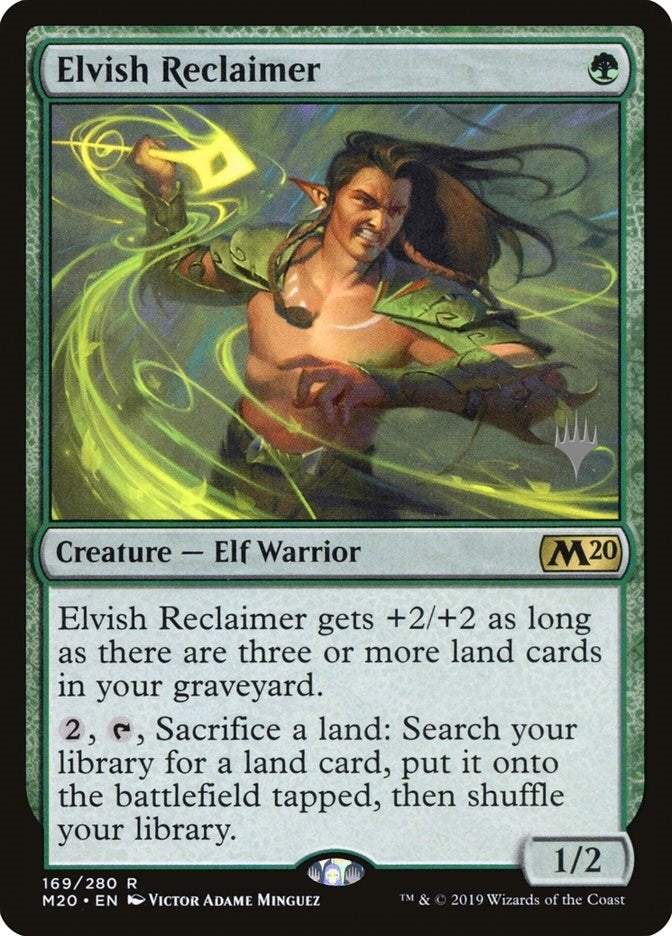 Image for Elvish Reclaimer (Promo Pack: Core Set 2020) (169) - Magic: The Gathering