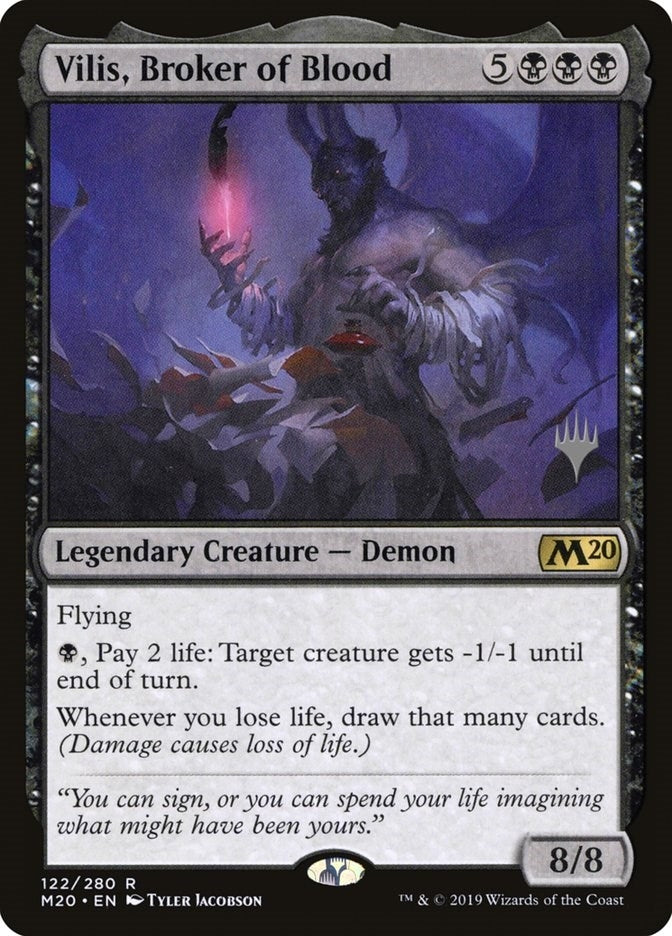Image for Vilis, Broker of Blood (Promo Pack: Core Set 2020) (122) - Magic: The Gathering