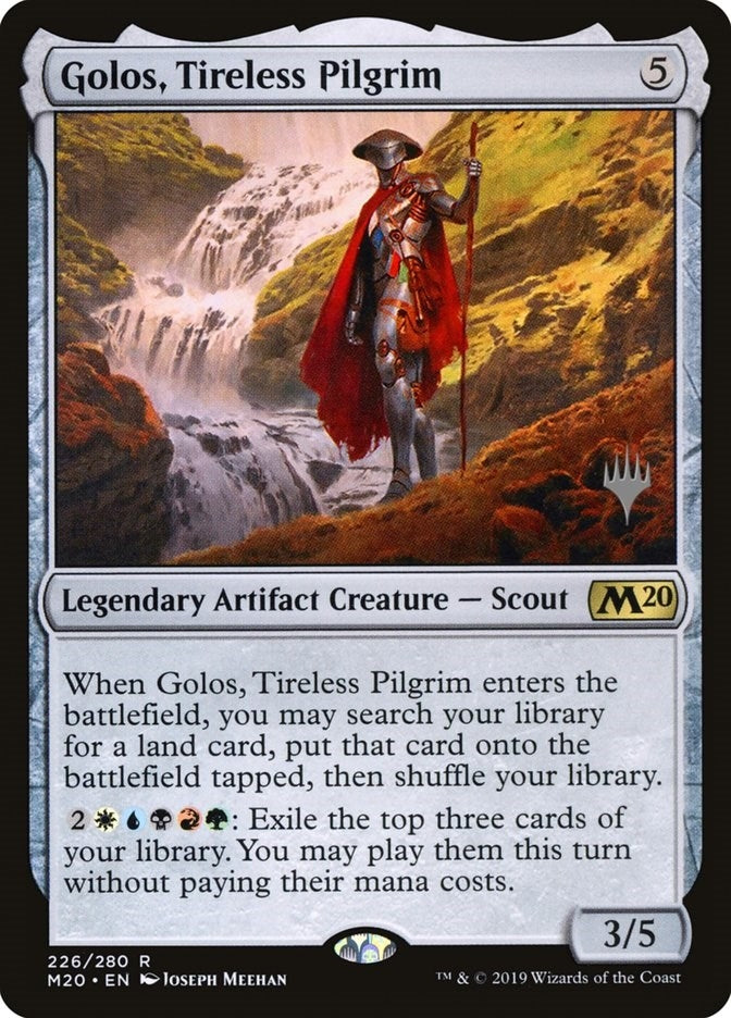 Image for Golos, Tireless Pilgrim (Promo Pack: Core Set 2020) (226) - Magic: The Gathering