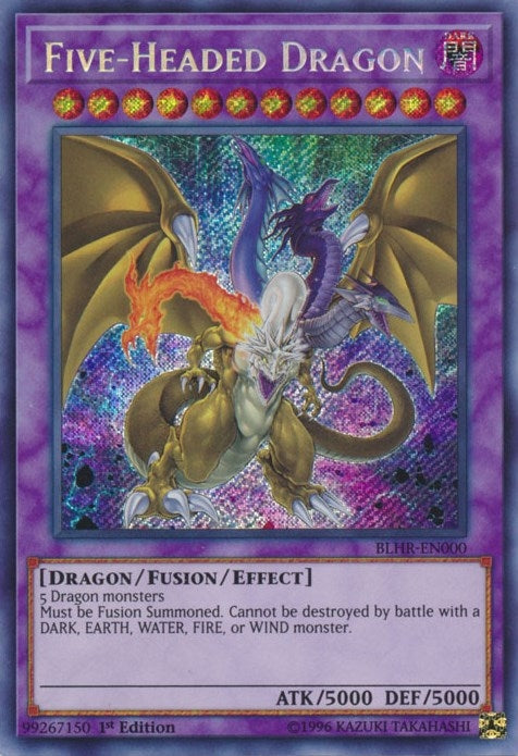Image for Five-Headed Dragon (Battles of Legend: Hero's Revenge) (BLHR-EN000) - YuGiOh