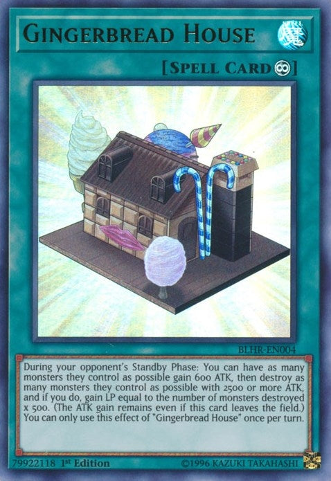 Image for Gingerbread House (Battles of Legend: Hero's Revenge) (BLHR-EN004) - YuGiOh