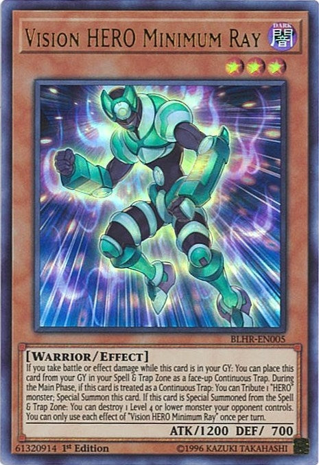 Image for Vision HERO Minimum Ray (Battles of Legend: Hero's Revenge) (BLHR-EN005) - YuGiOh