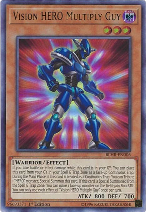 Image for Vision HERO Multiply Guy (Battles of Legend: Hero's Revenge) (BLHR-EN006) - YuGiOh