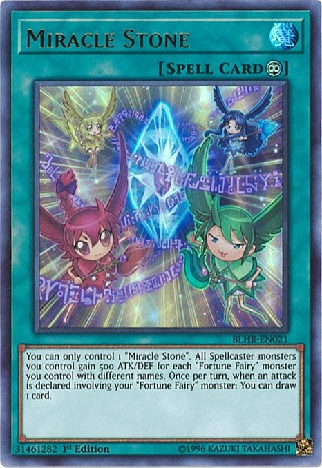 Image for Miracle Stone (Battles of Legend: Hero's Revenge) (BLHR-EN021) - YuGiOh