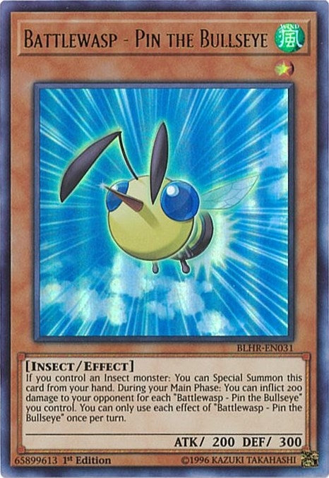 Image for Battlewasp - Pin the Bullseye (Battles of Legend: Hero's Revenge) (BLHR-EN031) - YuGiOh