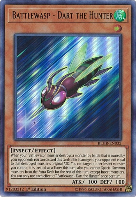 Image for Battlewasp - Dart the Hunter (Battles of Legend: Hero's Revenge) (BLHR-EN032) - YuGiOh