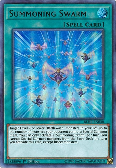 Image for Summoning Swarm (Battles of Legend: Hero's Revenge) (BLHR-EN040) - YuGiOh